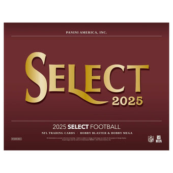 compare product 2025 Panini Select Football Hobby Mega 20 Box Case