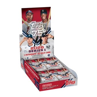 compare product 2026 Topps Series 1 Baseball Hobby Box 12 Box Case