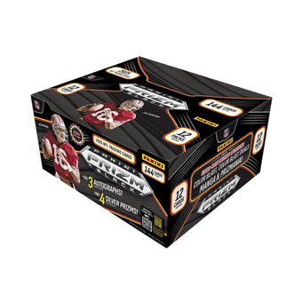 compare product 2025 Panini Prizm Black Football Hobby 12 Box Case