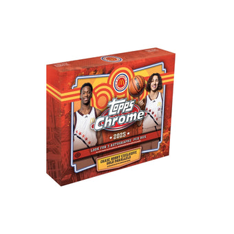 compare product 2025 Topps Chrome McDonalds All American Basketball Hobby 12 Box Case