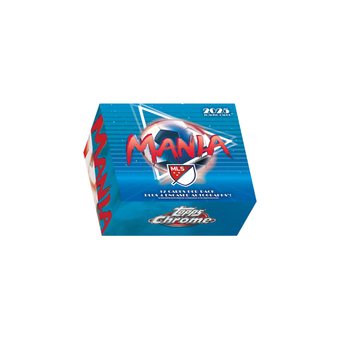 compare product 2025 Topps Chrome MLS Chrome Mania Hobby 5 Box Case