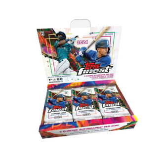 compare product 2024 Topps Finest Baseball Hobby Box