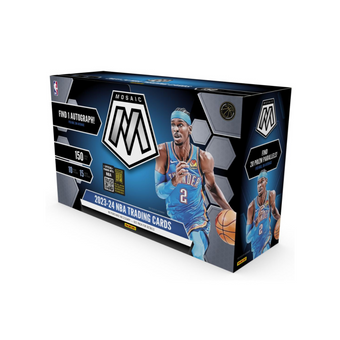 compare product 2023-24 Panini Mosaic Basketball Hobby Box