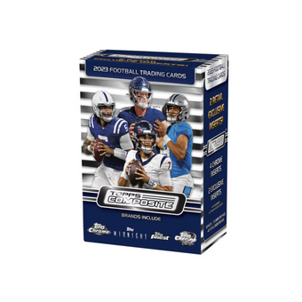 compare product 2023 Topps Composite Football Blaster 40 Box Case