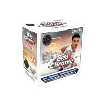 compare product 2023-24 Topps Chrome Basketball Mega 20 Box Case