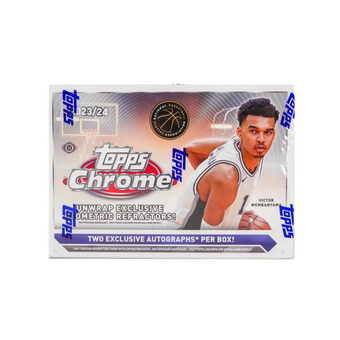 compare product 2023-24 Topps Chrome Basketball Breaker's Delight 12 Box Case