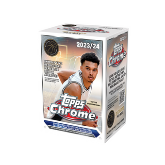 compare product 2023-24 Topps Chrome Basketball Blaster 40 Box Case