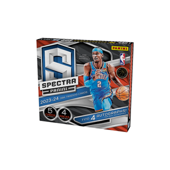 compare product 2023-24 Panini Spectra Basketball Hobby 8 box case