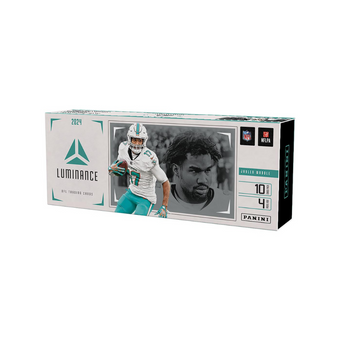 compare product 2024 Panini Luminance Football Hobby Box