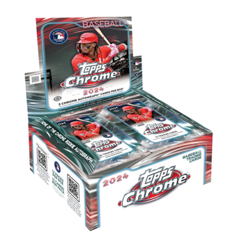 compare product 2024 Topps Chrome Baseball Jumbo Box