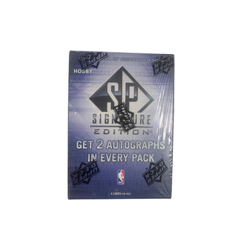 compare product 2009-10 Upper Deck SP Signature Edition Basketball Hobby Box