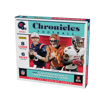 compare product 2021 Panini Chronicles Football Hobby Box
