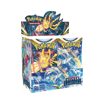 compare product Pokemon Sword & Shield Silver Tempest Booster Box