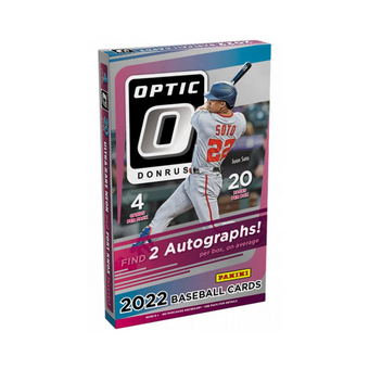 compare product 2022 Panini Donruss Optic Baseball Hobby 12 Box Case