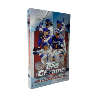 compare product 2022 Topps Chrome Update Series Baseball Hobby 12 Box Case