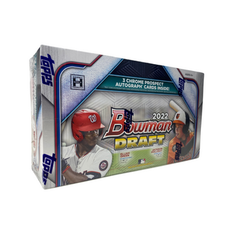 compare product 2022 Bowman Draft Baseball Jumbo Box