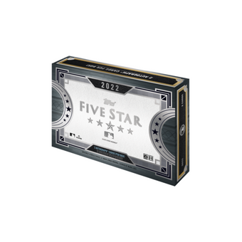 compare product 2022 Topps Five Star Baseball Hobby 8 Box Case