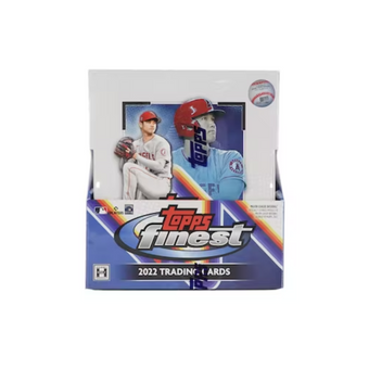compare product 2022 Topps Finest Baseball Hobby 8 Box Case
