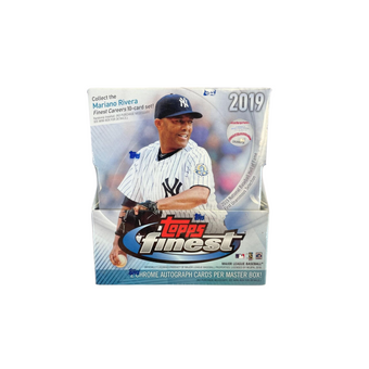 compare product 2019 Topps Finest Baseball Hobby Box