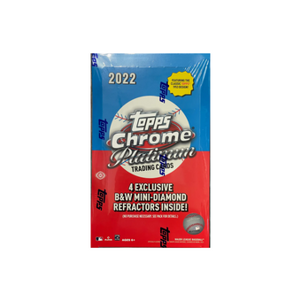 compare product 2022 Topps Chrome Platinum Anniversary Baseball Lite 16 Box Case