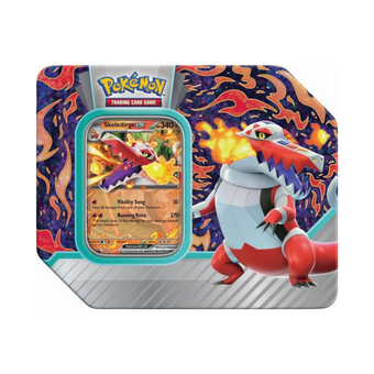 compare product Pokemon Paldea Partners Tin - 6 Tin Case