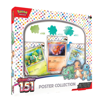 compare product Pokemon Scarlet & Violet 151 Poster Collection Box - 6 Box Case