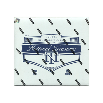 compare product 2022 Panini National Treasures Football Hobby 4 Box Case