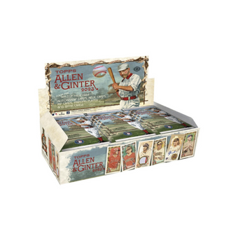 compare product 2023 Topps Allen & Ginter Baseball Hobby 12 Box Case