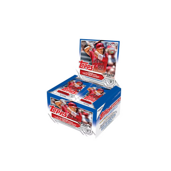 compare product 2023 Topps Update Series Baseball Jumbo 6 Box Case