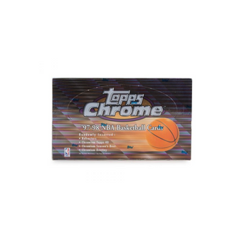 compare product 1997-98 Topps Chrome Basketball Hobby Box