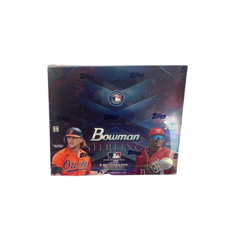 compare product 2023 Bowman Sterling Baseball Hobby 12 Box Case
