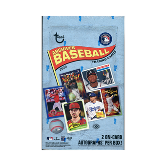 compare product 2023 Topps Archives Baseball Hobby 10 Box Case