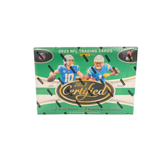 compare product 2023 Panini Certified Football Hobby 16 Box Case
