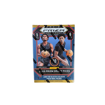 compare product 2023-24 Panini Prizm Collegiate Draft Picks Basketball Blaster 20 Box Case