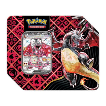 compare product Pokemon Scarlet & Violet Paldean Fates Tin - 6 Tin Case