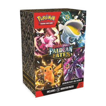 compare product Pokemon Scarlet & Violet Paldean Fates Booster Bundle Display