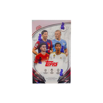 compare product 2023-24 Topps UEFA Club Competitions Soccer Hobby Box