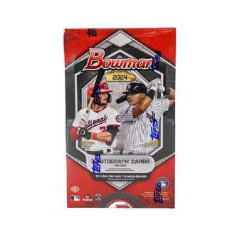 compare product 2024 Bowman Baseball Jumbo Box
