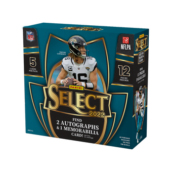 compare product 2022 Panini Select Football Hobby Box