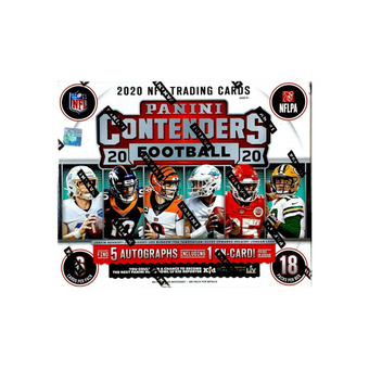 compare product 2020 Panini Contenders Football Hobby Box