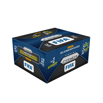 compare product 2025-26 Panini Prizm FIFA Soccer Hobby 12 Box Case