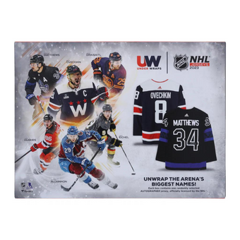 compare product 2023 Fanatics Under Wraps Autographed Jersey Hockey Box
