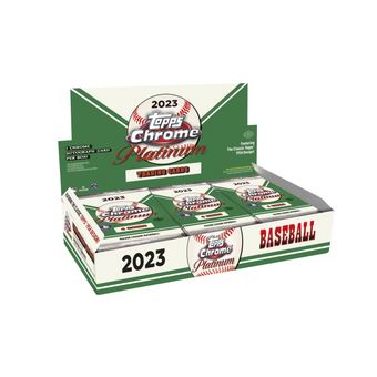 compare product 2023 Topps Chrome Platinum Anniversary Baseball Hobby 12 Box Case