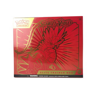 compare product Pokemon Scarlet & Violet Base Set Elite Trainer 10 Box Case
