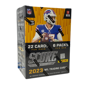 compare product 2023 Panini Score Football Hobby Exclusive Blaster 20 Box Case