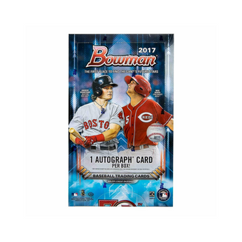 compare product 2017 Bowman Baseball Hobby Box