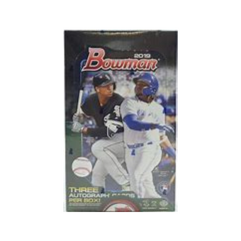compare product 2019 Bowman Baseball Hobby Box