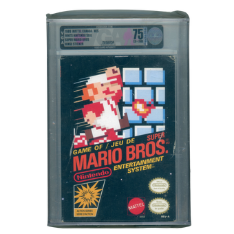 compare product NES 1989 Super Mario Bros French VGA 75 (#MW10)