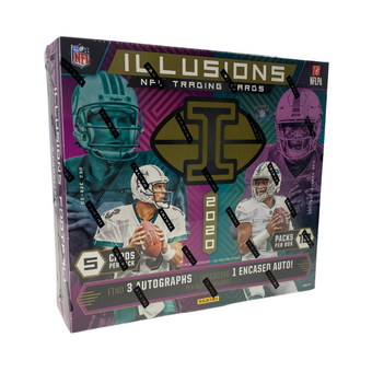 compare product 2020 Panini Illusions Football Hobby Box