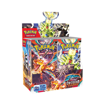 compare product Pokemon Scarlet & Violet Obsidian Flames Booster Box